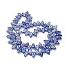 Electroplate Glass Beads Strands EGLA-B004-02A-AB03-2
