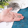 304 Stainless Steel Linking Rings STAS-TAC0002-17-02P-5