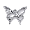 Rack Plating Alloy Enamel Pendants PALLOY-F018-15B-01-1