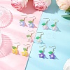 5Pairs Acrylic Dangle Earrings EJEW-JE06426-1