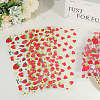 8Pcs 8 Styles PVC Plastic Waterproof Decorative Sticker Labels DIY-SP0004-93E-7