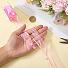 Polyester & Plastic Beads Ribbon OCOR-WH20012-61A-3