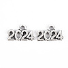 Tibetan Style Alloy Charms TIBE-S323-109AS-RS-2
