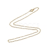 304 Stainless Steel Cable Chains Necklace for Men Women NJEW-N050-A02-G15-3