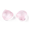 Spray Painted Transparent Glass Beads GLAA-T022-26-A01-3
