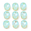 Mocha(MK) Oval Sew on Rhinestone RGLA-F080-01B-05-1