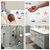 20Pcs 8 Style Ocean Animals PEVA Bathtub Non-Slip Stickers AJEW-WH0248-499-6