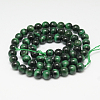 Natural Tiger Eye Beads Strands G-G099-8mm-22-2