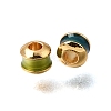Brass Enamel Beads KK-G605-03G-2