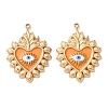 304 Stainless Steel Pendants SA-D002-18B-G-1