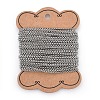 Tarnish Resistant 304 Stainless Steel Rolo Chains CHS-L017-18I-2