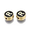 Alloy Enamel Beads ENAM-N052-006-02R-RS-3