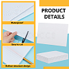 Plastic Corrugated Sheets Pads DIY-WH0632-18A-02-4