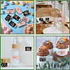 Leaf Paper Self Adhesive Mini Candy Bar Wrappers DIY-WH0604-007-6