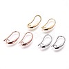 Brass Earring Hooks KK-L177-33-1