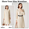4Pcs 4 Style Imitation Leather Elastic Chain Belt AJEW-GA0006-22B-5