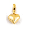 925 Sterling Silver Love Heart Pendants STER-P058-01A-G-1