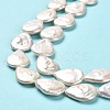 Natural Baroque Pearl Keshi Pearl Beads Strands PEAR-J007-04-4