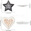 Porcelain Jewelry Plate DJEW-FG0001-06-2