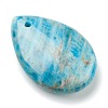 Natural Apatite Pendants G-B013-06B-01-3