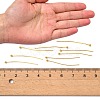 Brass Ball Head Pins X-KK-R020-07G-2
