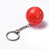 Plastic Pickleball Keychain KEYC-C003-01D-2