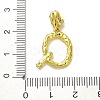 Rack Plating Brass Micro Pave Cubic Zirconia European Dangle Charms KK-L210-015G-Q-3