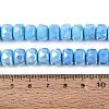 Anti-Tarnish Electroplate Glass Beads Strands GLAA-T025-10mm-11U-2