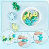 10Pcs 5 Style Silicone Beads SIL-SC0001-14-4