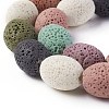 Natural Lava Rock Beads Strands G-F671-03B-09-3