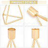 Iron Candle Holder AJEW-WH0171-56B-6