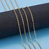 3.28 Feet Ion Plating(IP) 304 Stainless Steel Cable Chains X-CHS-H007-55G-4
