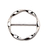 Zinc Alloy Buckles FIND-WH0091-58B-P-1
