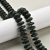 Natural Seraphinite Beads Strands G-A262-B02-01-1