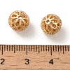 Rack Plating Brass Pave Cubic Zirconia Beads KK-M285-32C-KCG-3