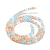 Glass Beads Strands EGLA-A034-M4mm-56-5