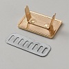 Alloy Blank Rectangle Label Tags FIND-WH0173-409A-G-2