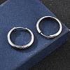 201 Stainless Steel Hoop Earrings LS-EJEW-P304-15A-P-3