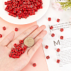 Constellation/Zodiac Sign Opaque Acrylic European Beads OPDL-AR0001-02-3