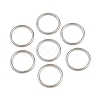 304 Stainless Steel Closed Jump Rings STAS-G393-06P-11-1