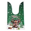 Christmas Theme Rabbit Shaped Candy Plastic Bags ABAG-Q053-04C-1