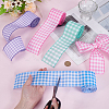 4 Rolls 4 Colors  Polyester Ribbon OCOR-WR0002-02-3