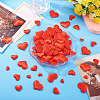 300Pcs 3 Styles Polyester Sponge Heart Confetti DIY-TA0012-61-5