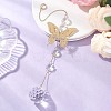201 Stainless Steel Connector Charms and Glass Suncatchers HJEW-JM04732-01-1