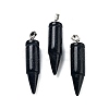 Synthetic Blue Goldstone Pointed Pendants G-A231-03C-1