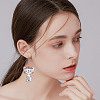 48Pcs 6 Styles Alloy Enamel Pendants ENAM-DR0001-04-6