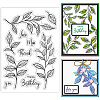 Summer Theme PVC Plastic Clear Stamps DIY-WH0631-0726-1