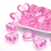 Transparent Acrylic Beads PL318Y-4-1