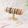 Linen T-Bar Bracelet Display Stands BDIS-WH0003-04B-6