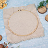 1Pc Plastic Imitation Bamboo Cross Stitch Embroidery Hoops FIND-TADJ0001-02-5